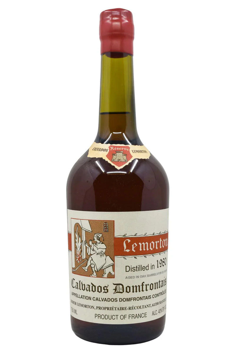 BUY] Lemorton Vintage 1980 Calvados Domfrontais at CaskCartel.com