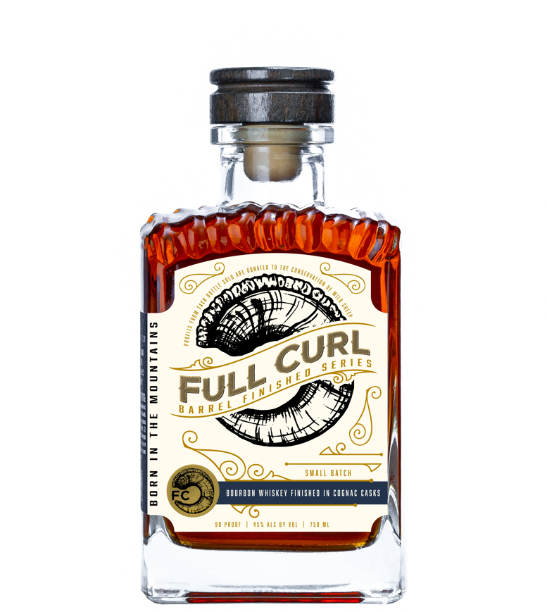 Full Curl Bourbon Whiskey Finished In Cognac Casks at CaskCartel.com