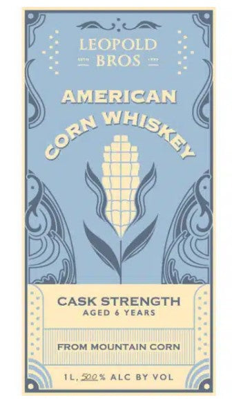 Leopold Bros. 6 Year Cask Strength American Corn Whiskey | 1L at CaskCartel.com