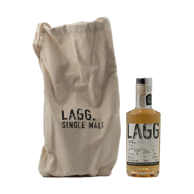 Lagg 3 Year Old Distillery Exclusive Scotch Whisky | 200ML at CaskCartel.com