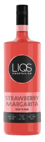 Liqs Cocktail Shots | Strawberry Margarita Premixed Wine Cocktail - NV at CaskCartel.com