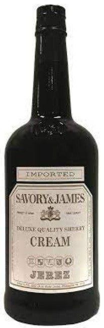 Savory & James | Cream Sherry Deluxe Quality Sherry (Magnum) - NV at CaskCartel.com