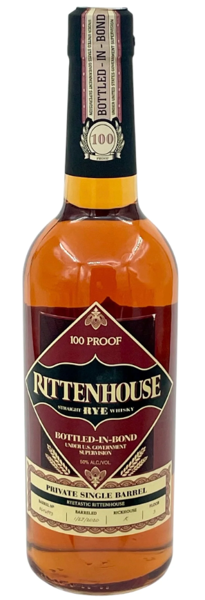 Rittenhouse X Blackwell's Ryetastic Rittenhouse Single Barrel 100 Proof Rye Whiskey | 700ML at CaskCartel.com