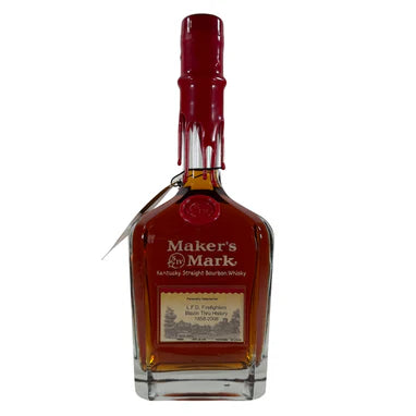 Maker's Mark VIP Bottle L.F.D. Firefighters Kentucky Straight Bourbon Whisky at CaskCartel.com