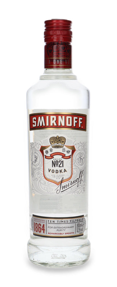 Smirnoff No. 21 Red Vodka | 500ML at CaskCartel.com
