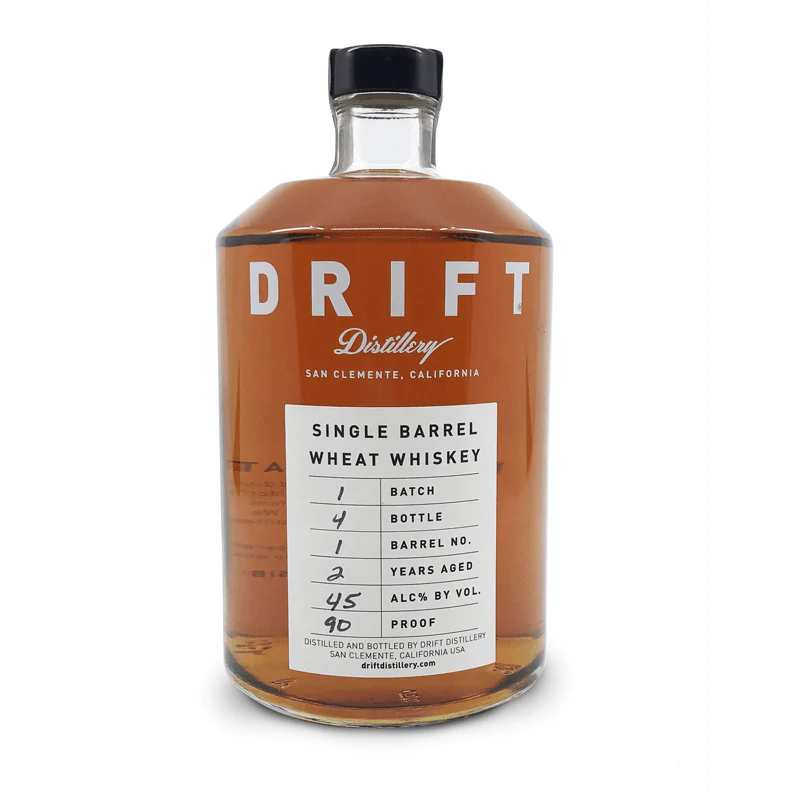 Drift Distillery Single Barrel Wheat Whiskey at CaskCartel.com