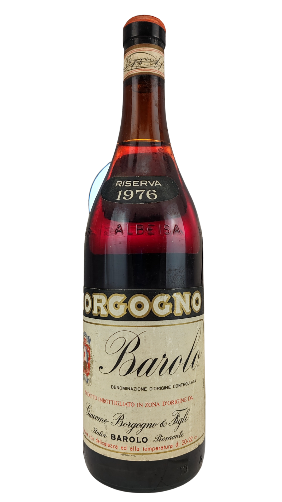 1976 | Giacomo Borgogno & Figli | Barolo Riserva at CaskCartel.com
