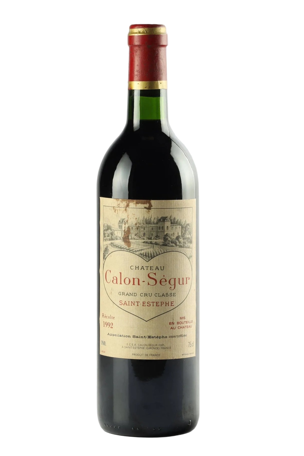 1992 | Chateau Calon-Segur | Saint-Estephe at CaskCartel.com
