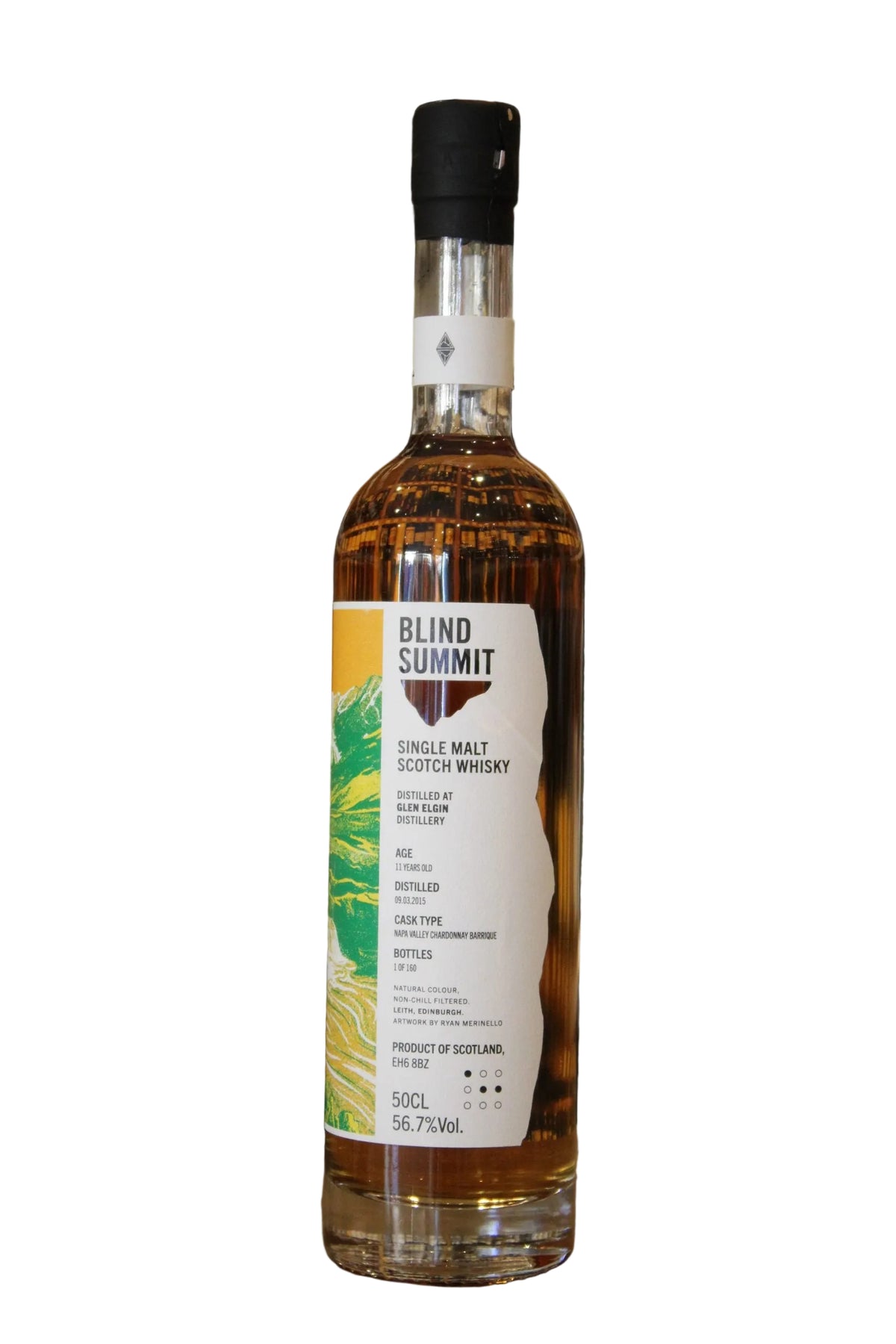 Glen Elgin 11 Year Old Napa Valley Chardonnay Barrique (Blind Summit) Single Malt Scotch Whisky | 500ML at CaskCartel.com