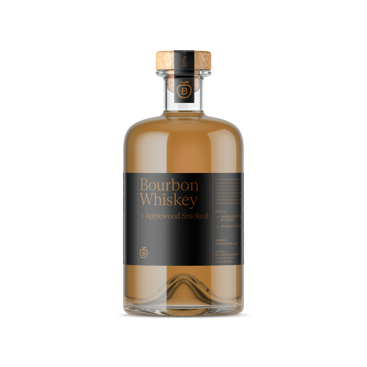 Bellewood Distilling Applewood Smoked Bourbon Whiskey at CaskCartel.com