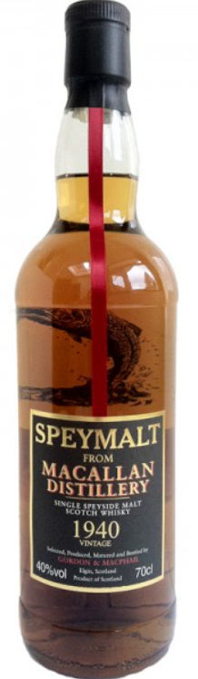 Macallan Speymalt 1940 Gordon & MacPhail 50 Year Old Single Malt Scotch Whisky | 700ML at CaskCartel.com