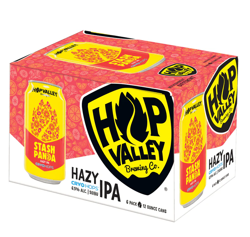Hop Valley Brewing Co. Stash Panda Hazy IPA Beer | (6)*355ML at CaskCartel.com