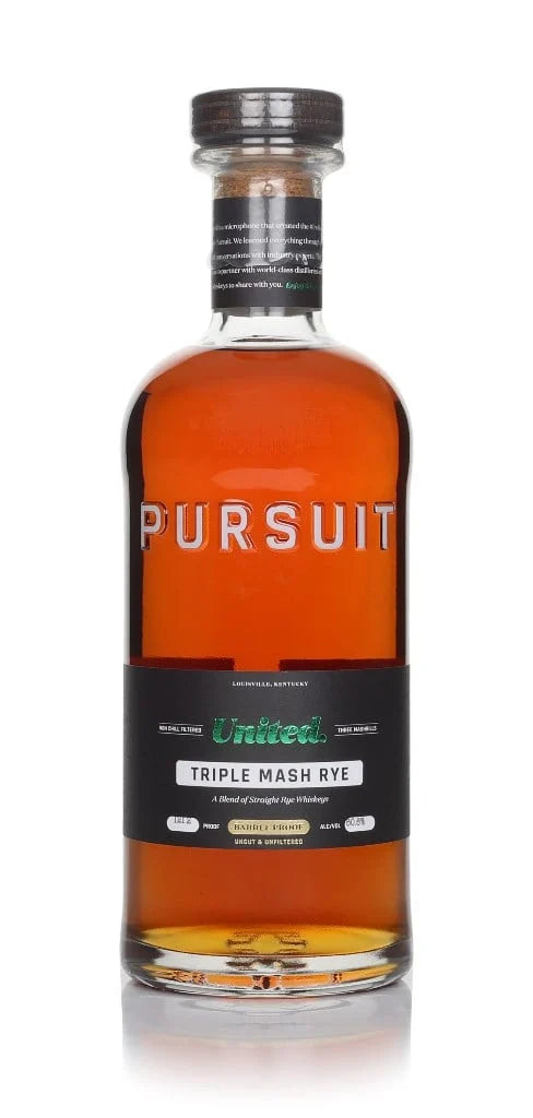 Pursuit Triple Mash Rye Barrel Proof Whisky | 700ML at CaskCartel.com