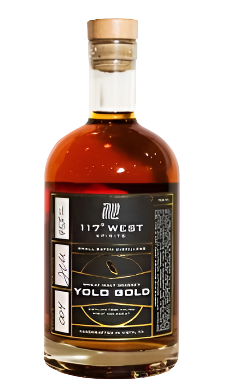117 West Spirits Yolo Gold Wheat Whiskey at CaskCartel.com