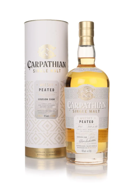 Carpathian Bourbon Cask Peated Collection Single Malt Whisky | 700ML at CaskCartel.com
