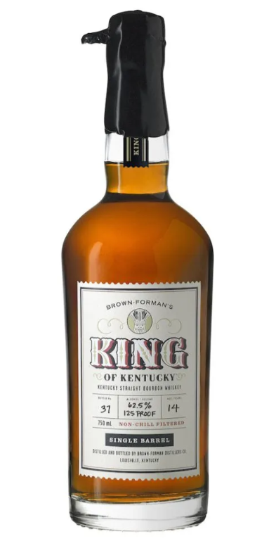 Brown Forman's 2021 King of Kentucky Single Barrel 14 Year Old Kentucky Straight Bourbon Whiskey at CaskCartel.com