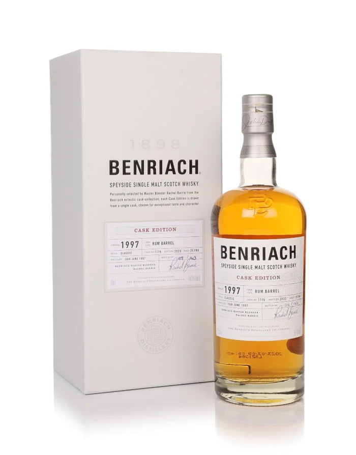 Benriach 25 Year Old 1997 Cask #7779 Cask Edition - Rum Barrel Single Malt Scotch Whisky | 700ML at CaskCartel.com