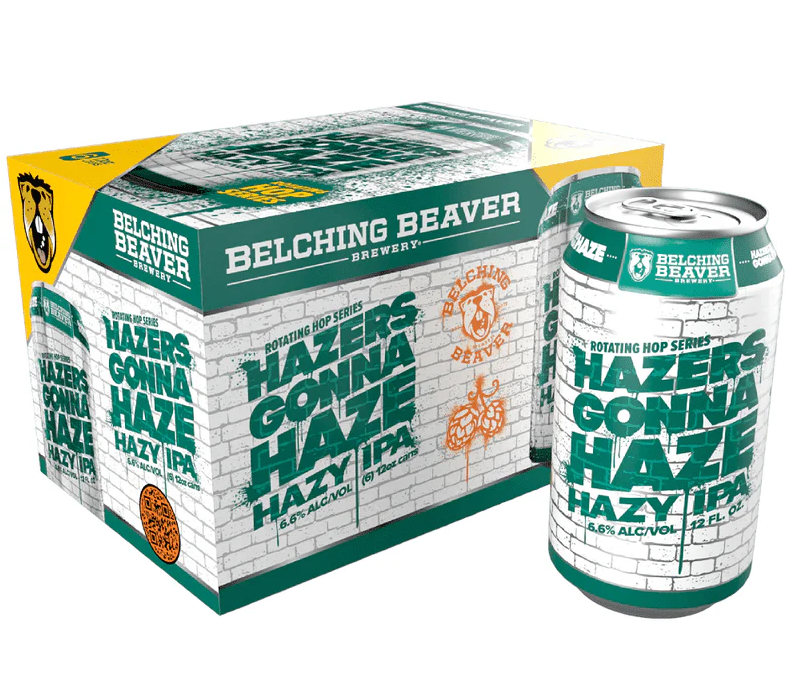 Belching Beaver Hazers Gonna Haze Hazy IPA | (6)*355ML at CaskCartel.com