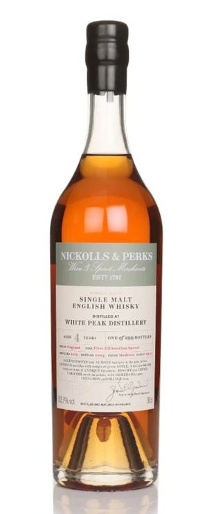 White Peak 4 Year Old 2019 Cask #23033 Nickolls & Perks Single Malt Whisky | 700ML at CaskCartel.com