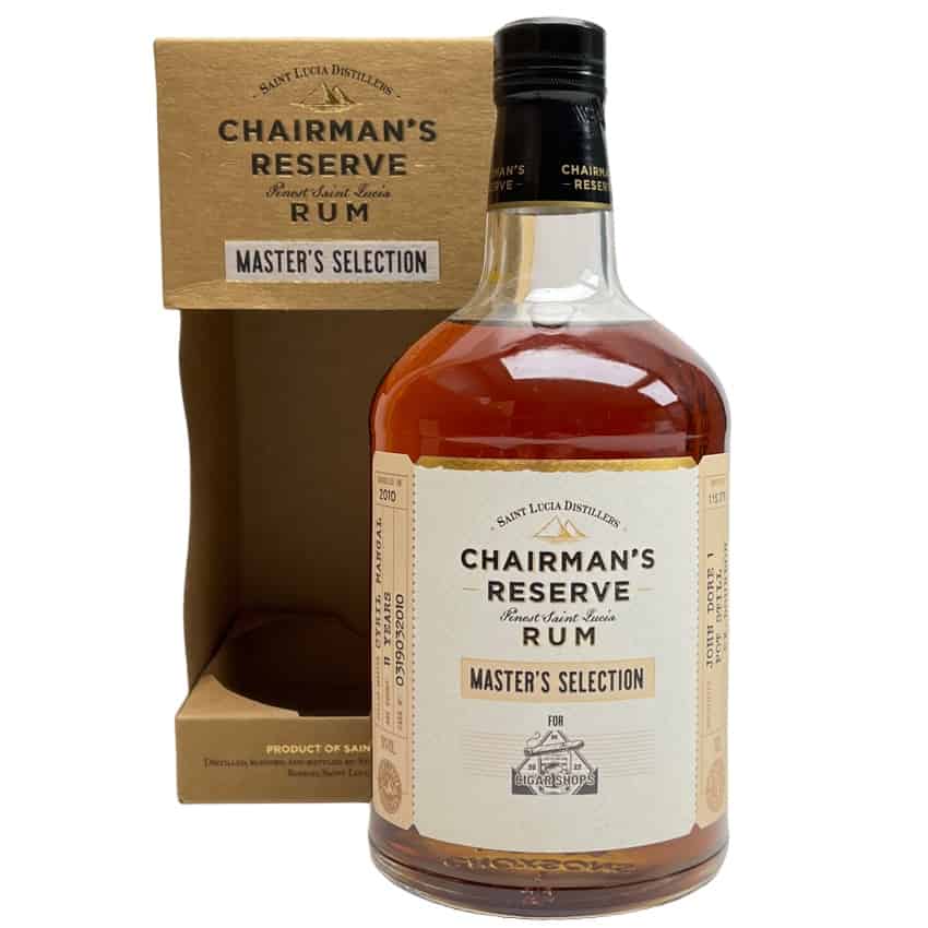 Chairman’s Reserve Master’s Selection John Dore 1 2010 11 year Old For Cigar Shops Belgium Rum | 700ML at CaskCartel.com
