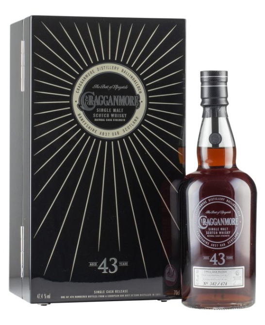 Cragganmore 43 Year Old 1971 Single Malt Scotch Whisky | 700ML at CaskCartel.com