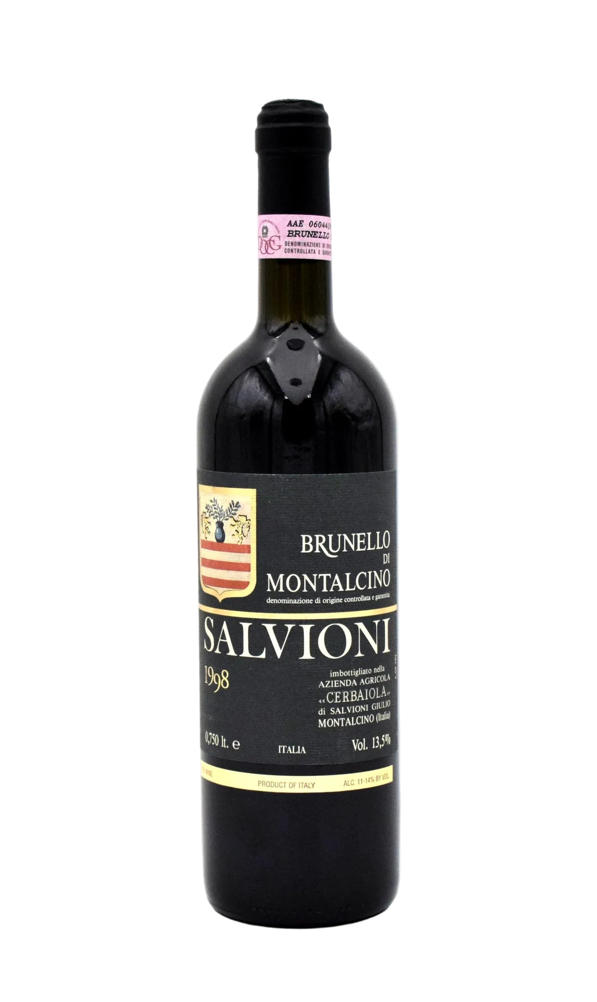 1998 | Salvioni | Brunello di Montalcino Cerbaiola at CaskCartel.com