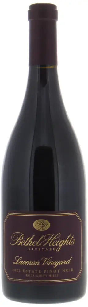2022 | Bethel Heights Vineyard | Lewman Pinot Noir at CaskCartel.com