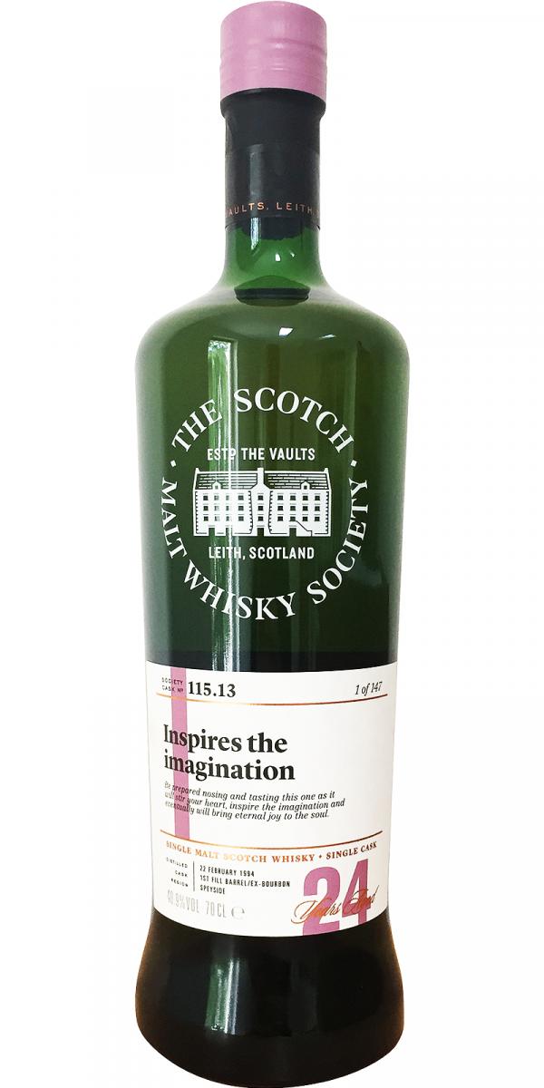 anCnoc 1994 SMWS 115.13 Inspires The Imagination Single Malt Scotch Whisky | 700ML at CaskCartel.com