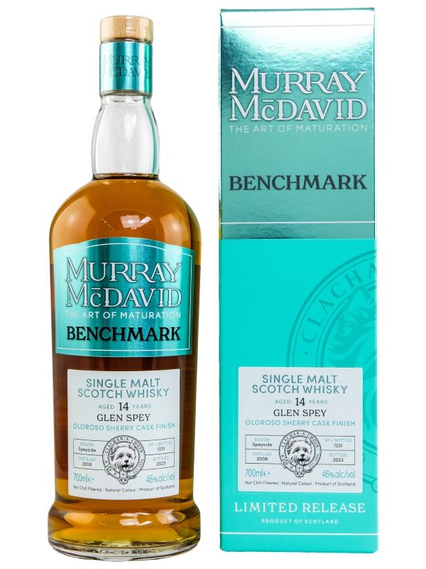 Glen Spey 2008 (Murray McDavid) Benchmark 14 Year Old Single Malt Scotch Whisky | 700ML at CaskCartel.com