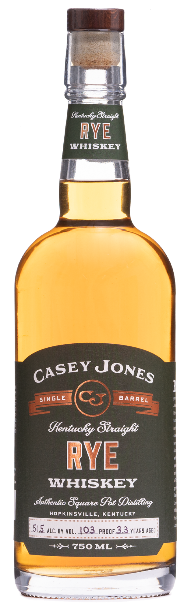 Casey Jones Kentucky Straight Rye Whisky at CaskCartel.com