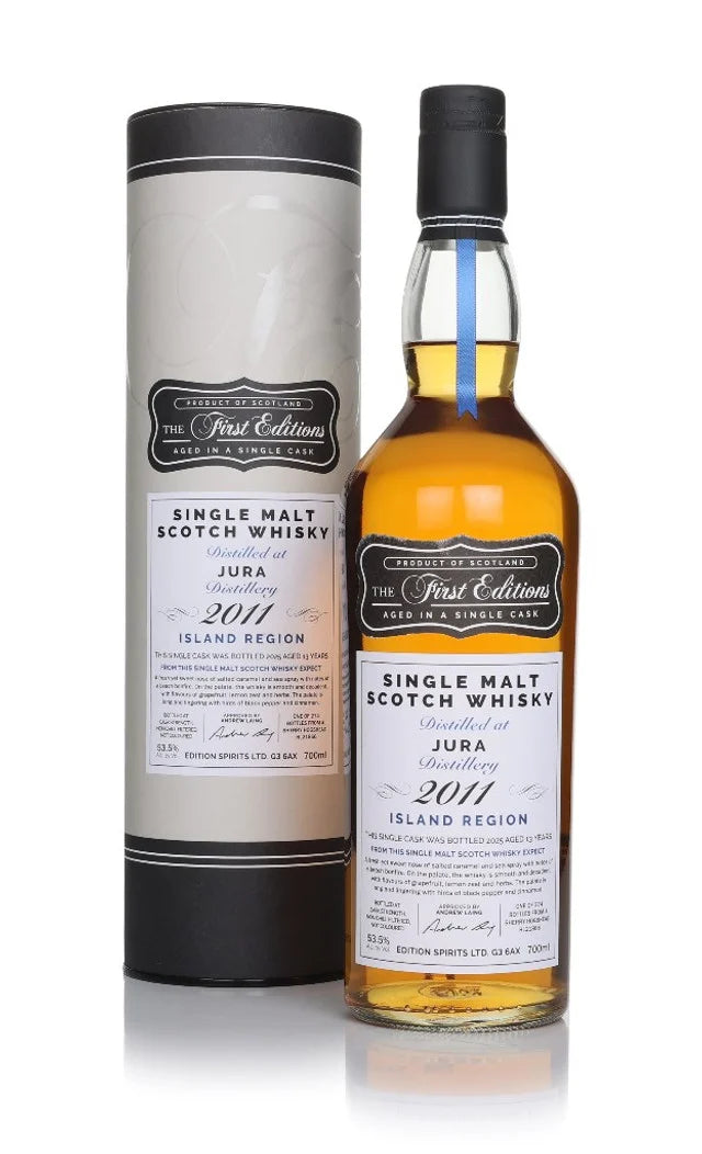 Jura 13 Year Old 2011 Cask #21866 - The First Editions (Hunter Laing) Single Malt Scotch Whisky | 700ML at CaskCartel.com