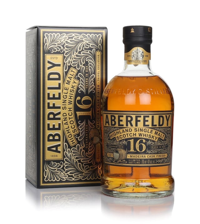 Aberfeldy 16 Year Old - Madeira Cask Finish Single Malt Scotch Whisky at CaskCartel.com