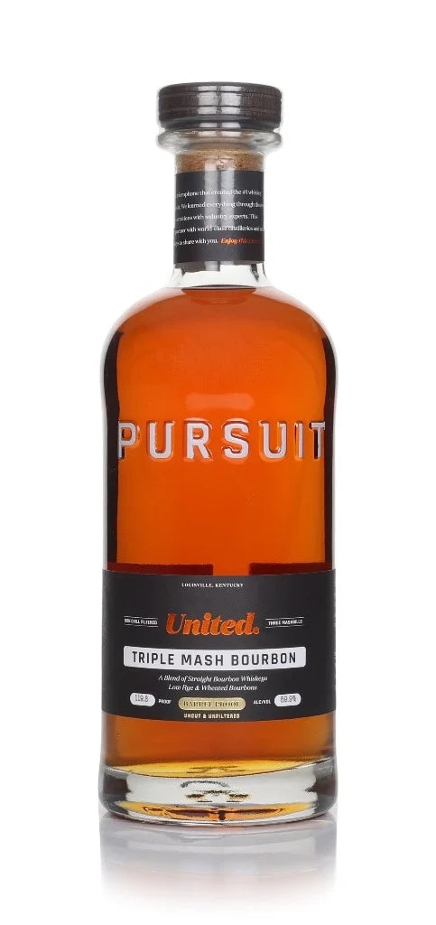 Pursuit Triple Mash Bourbon Barrel Proof Whiskey | 700ML at CaskCartel.com