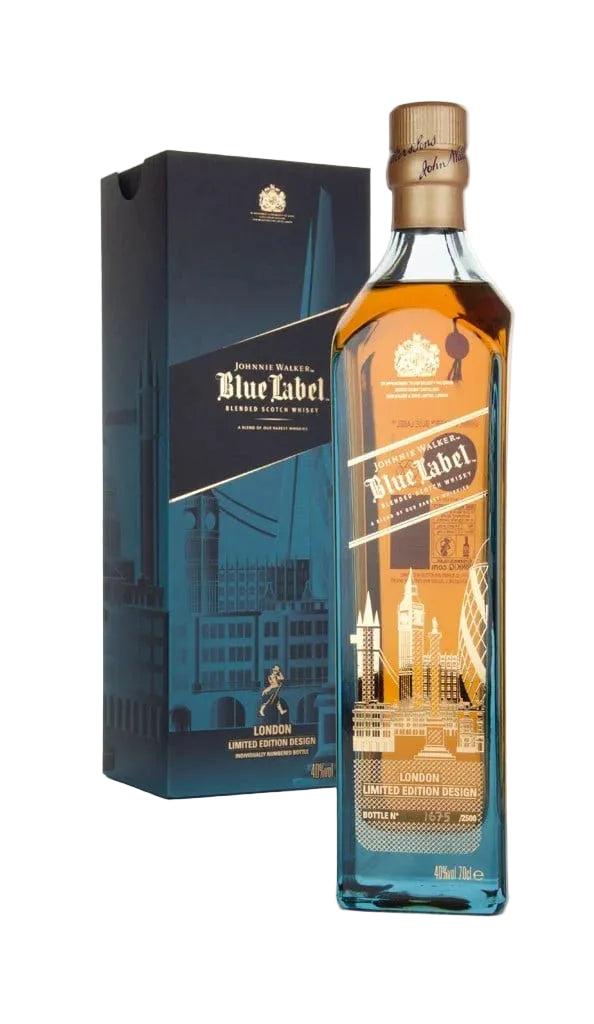 Johnnie Walker Blue Label - London Limited Edition Design Blended Scotch Whisky | 700ML at CaskCartel.com