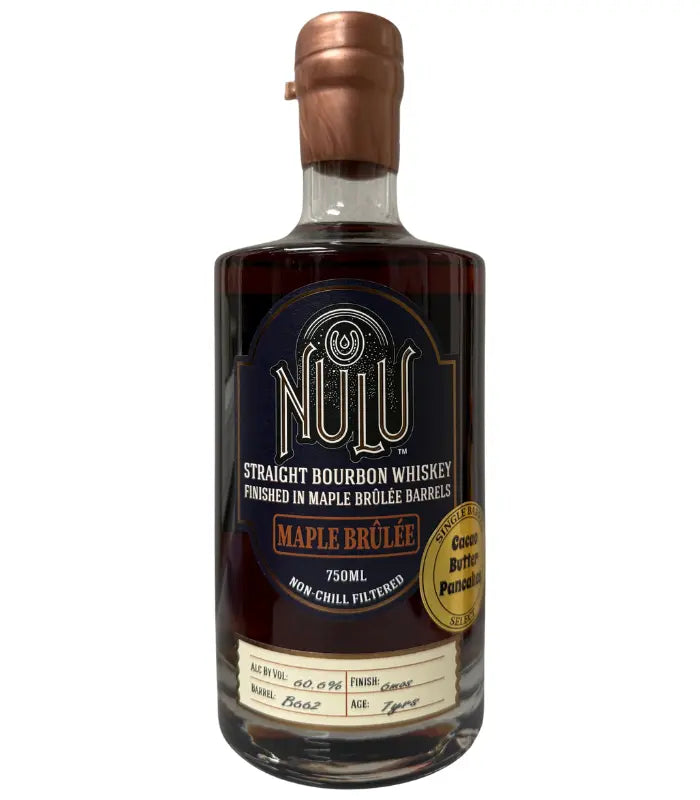 Nulu Single Barrel Maple Brulee 'Cacao Butter Pancake' Kentucky Straight Bourbon Whiskey at CaskCartel.com