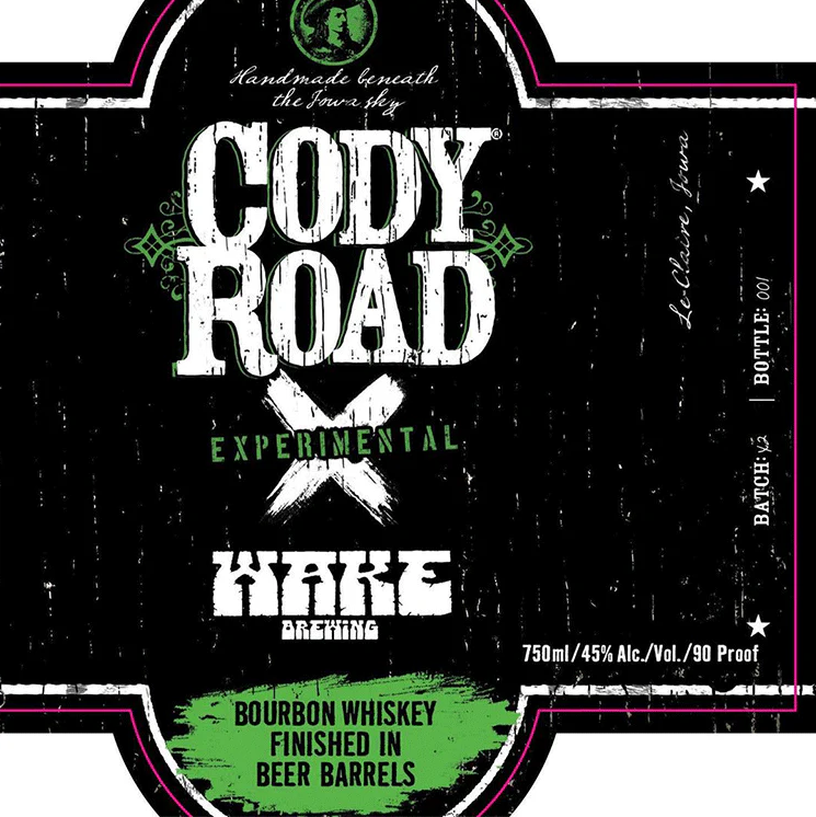 Mississippi River Distilling Cody Road X Finished In Wake Brewing Beer Barrels Bourbon Whiskey at CaskCartel.com