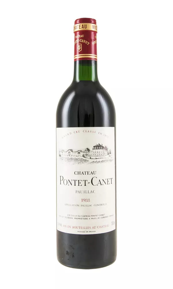 1988 | Château Pontet-Canet | Pauillac at CaskCartel.com