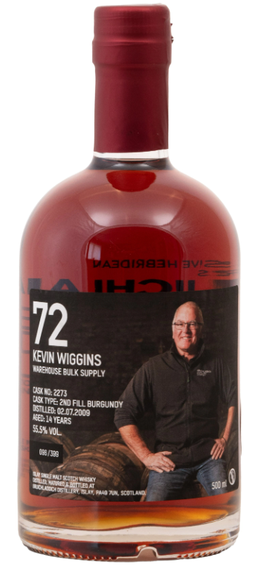 Bruichladdich Valinch #72 Kevin Wiggins Single Malt Scotch Whisky | 500ML at CaskCartel.com