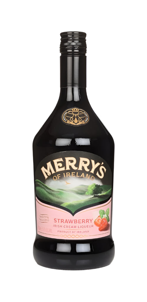 Merry's Strawberry Irish Cream Liqueur | 700ML at CaskCartel.com