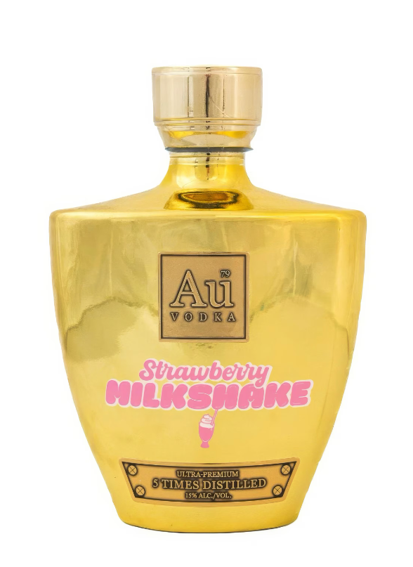Au Vodka Strawberry Milkshake | 700ML at CaskCartel.com
