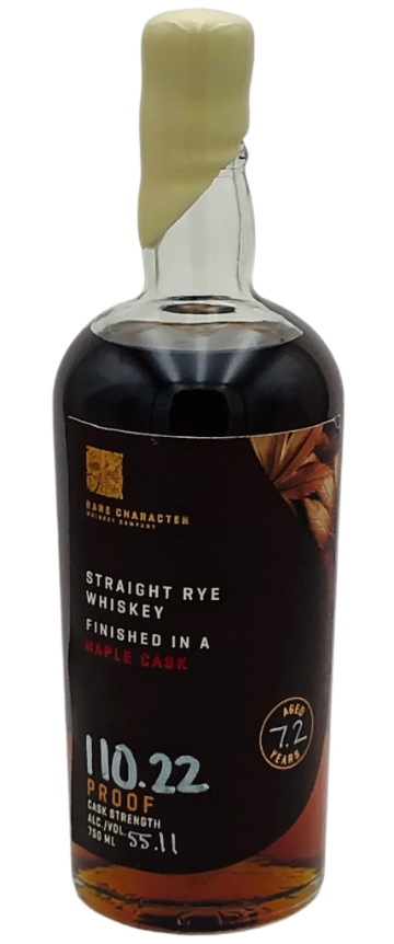 Rare Character #MAP-R-467 Maple Cask Finished Cask Strength Straight Rye Whiskey at CaskCartel.com