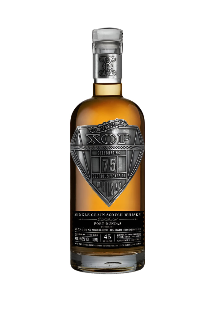 Port Dundas 45 Year Old 1978 - Xtra Old Particular 75th Anniversary (Douglas Laing) Single Grain Scotch Whisky | 700ML at CaskCartel.com