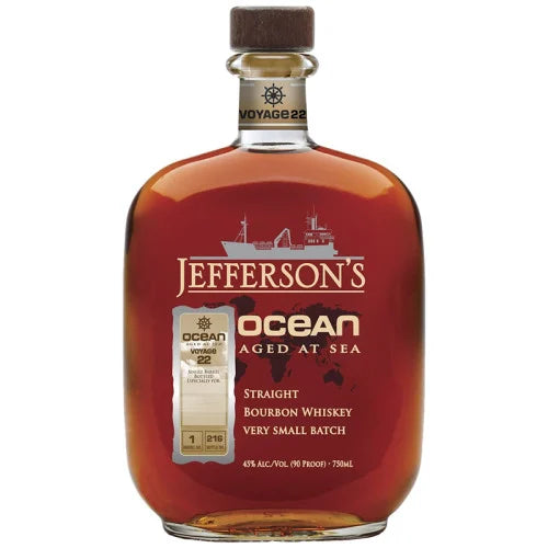 Jefferson's Ocean Aged At Sea Voyage 22 Straight Bourbon Whisky at CaskCartel.com