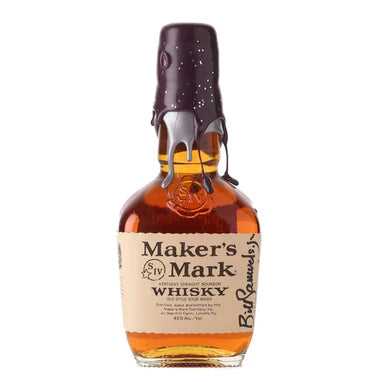 Maker's Mark Special Edition Purple & Silver Wax Kentucky Straight Bourbon Whisky Signed | 375ML at CaskCartel.com