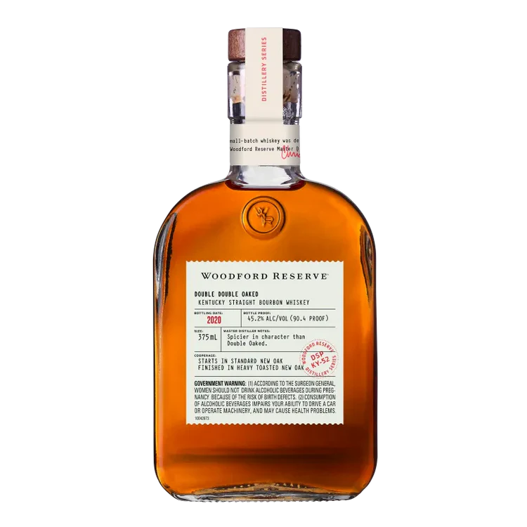 2018 Woodford Reserve Series Double Double Oaked Straight Bourbon Whiskey | 375ML at CaskCartel.com