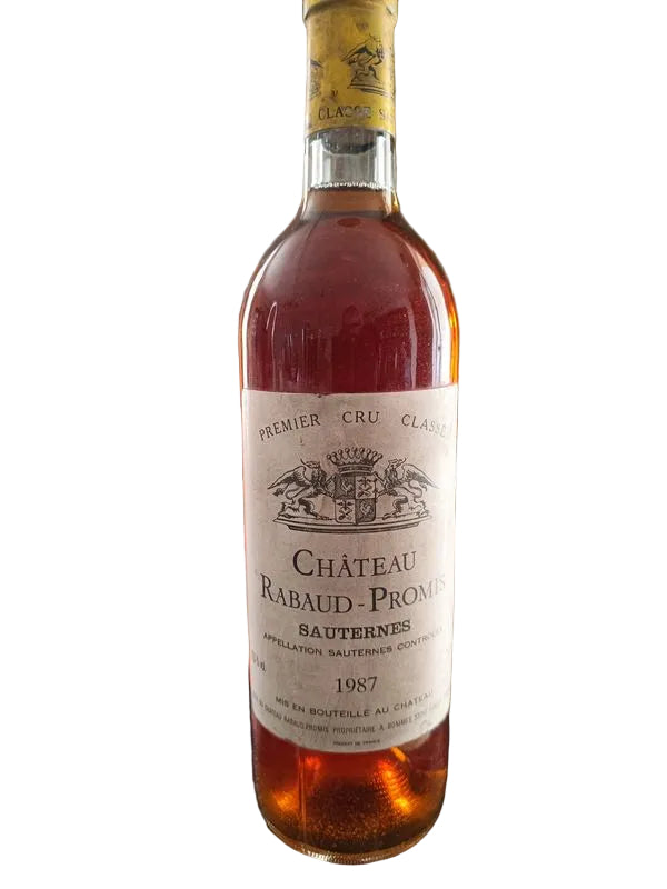 1987 | Chateau Rabaud-Promis | Sauternes at CaskCartel.com