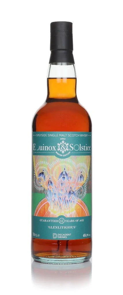 Glenlitigious 12 Year Old - Equinox & Solstice Winter 2025 Edition Single Malt Scotch Whisky | 700ML at CaskCartel.com