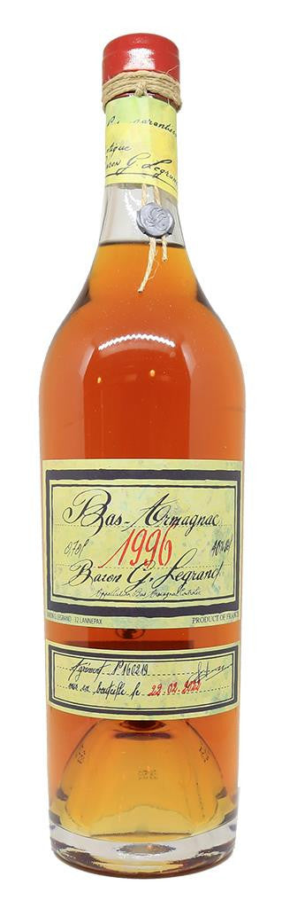 1996 Baron Gaston Legrand Bas Armagnac | 700ML at CaskCartel.com