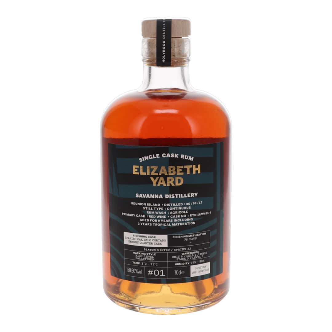 Elizabeth Yard Reunion Island Savanna Distillery 9 Year Old #01 Rum | 700ML at CaskCartel.com