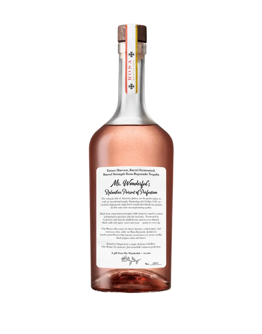 Codigo 1530 Kevin O' Leary Rosa Reposado Tequila at CaskCartel.com